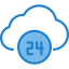 Cloud computing ícone 64x64