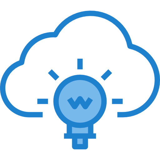 Cloud computing ícone