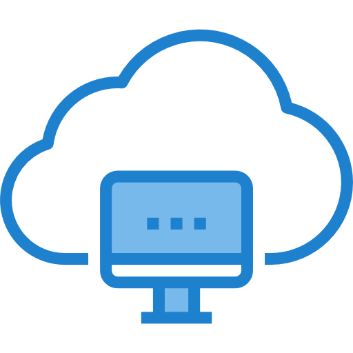 Cloud computing ícone