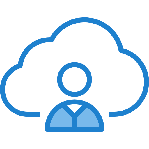 Cloud computing ícono