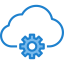 Cloud computing ícone 64x64