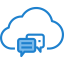 Cloud computing ícone 64x64
