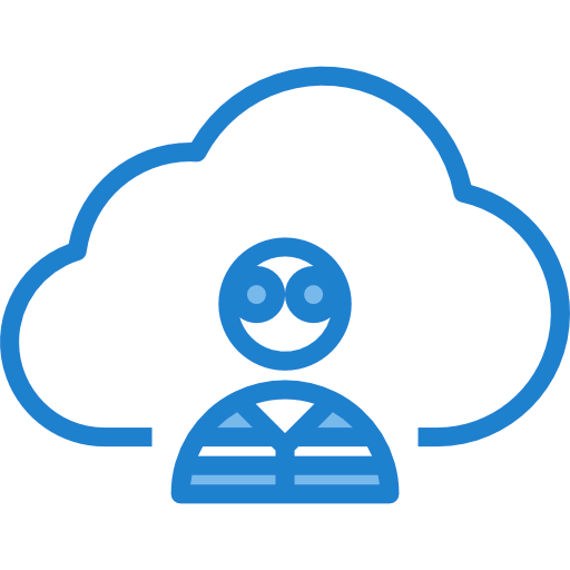 Cloud computing icône
