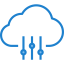 Cloud computing ícone 64x64