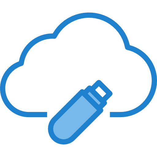 Cloud computing icon