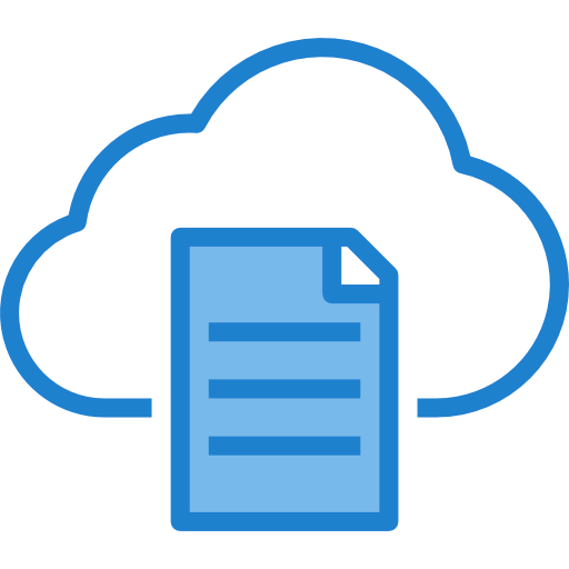 Cloud computing icône