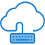 Cloud computing ícone 64x64