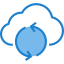 Cloud computing ícone 64x64