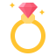 Diamond ring icon 64x64