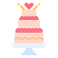 Wedding cake icon 64x64