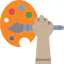 Paint palette icon 64x64