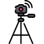 Camera tripod icon 64x64