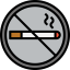 No smoking icon 64x64