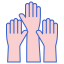 Hands up icon 64x64