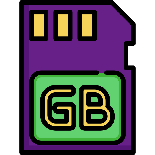 Memory card icon