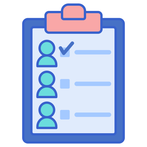 Guest list icon