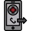 Emergency call icon 64x64