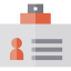 Id card icon 64x64