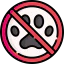 No pets ícono 64x64