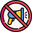 No yelling ícono 64x64