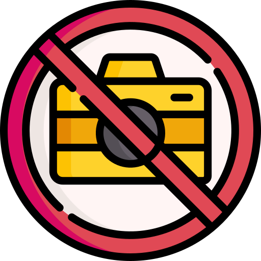 No camera icon