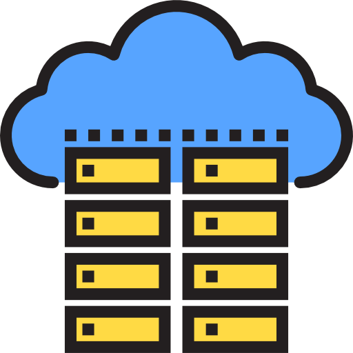 Cloud storage icon