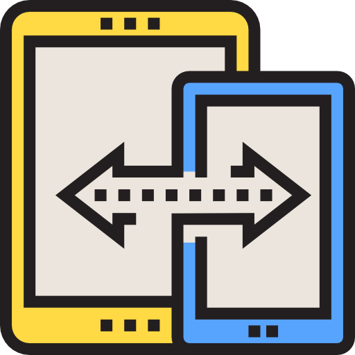 Data transfer icon