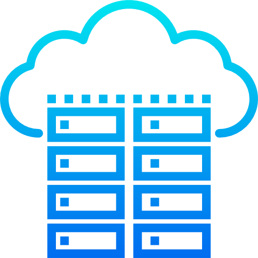 Cloud storage icon