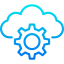 Cloud computing icon 64x64