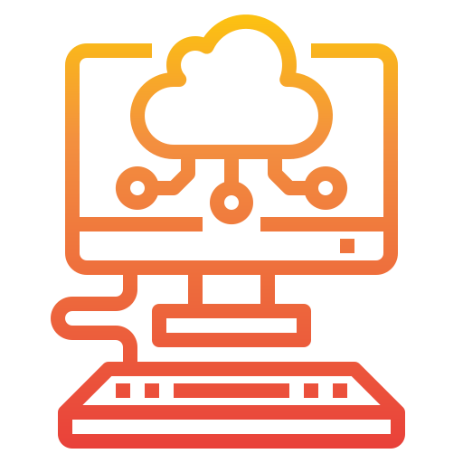 Cloud computing icon