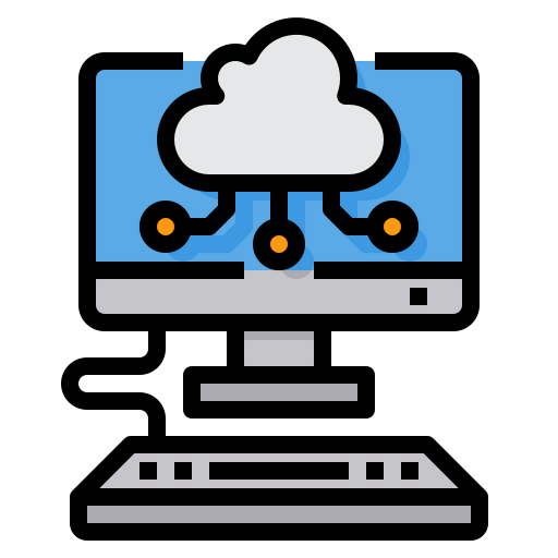 Cloud computing ícono