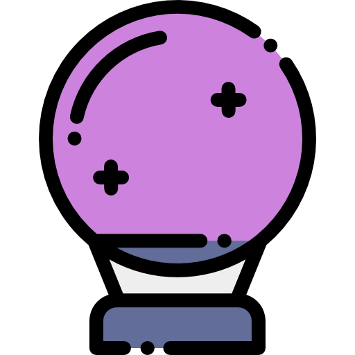 Magic ball icon