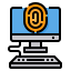 Finger scan icon 64x64