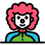 Забавный клоун иконка 64x64