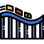 Roller coaster icon 64x64