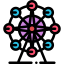 Ferris wheel icon 64x64