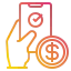 Online money icon 64x64