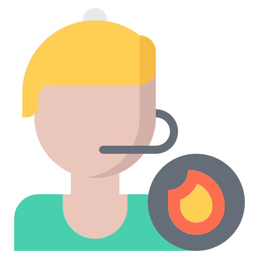 Call center agent icon