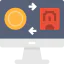 Money transfer icon 64x64