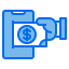 Online money icon 64x64