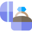 Engagement ring icon 64x64