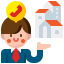 Real estate agency 图标 64x64