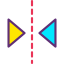 Mirror horizontally アイコン 64x64