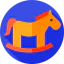 Rocking horse アイコン 64x64