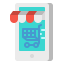 Online shopping Symbol 64x64