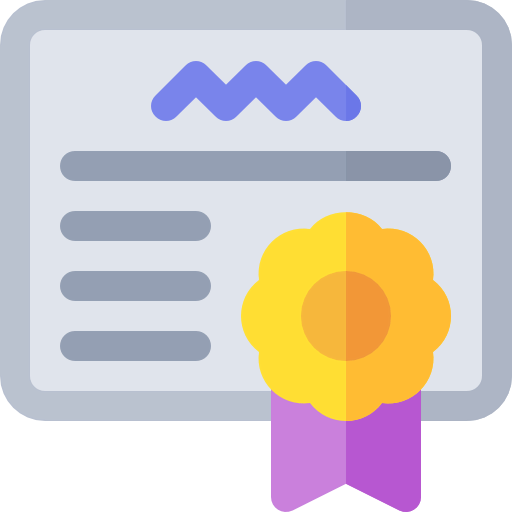 Certificate icon