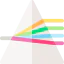 Triangular prism ícone 64x64