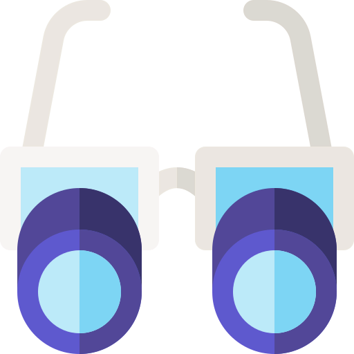 Testing glasses icon