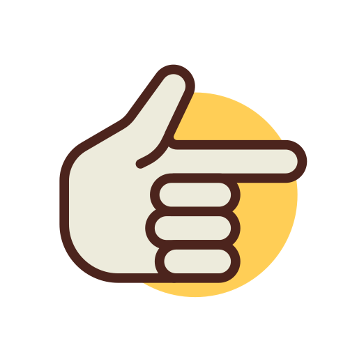Pointing icon