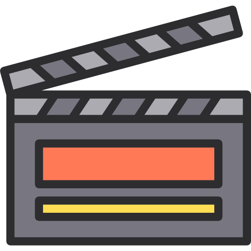 Clapperboard icon